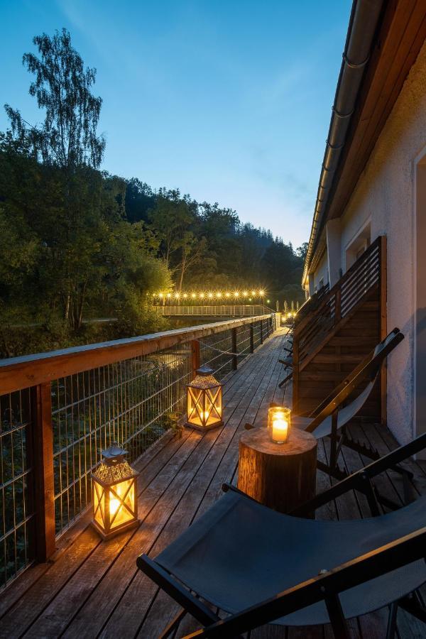 Bodetaler Basecamp Lodge - Bergsport- Und Naturerlebnishotel Рюбеланд Экстерьер фото