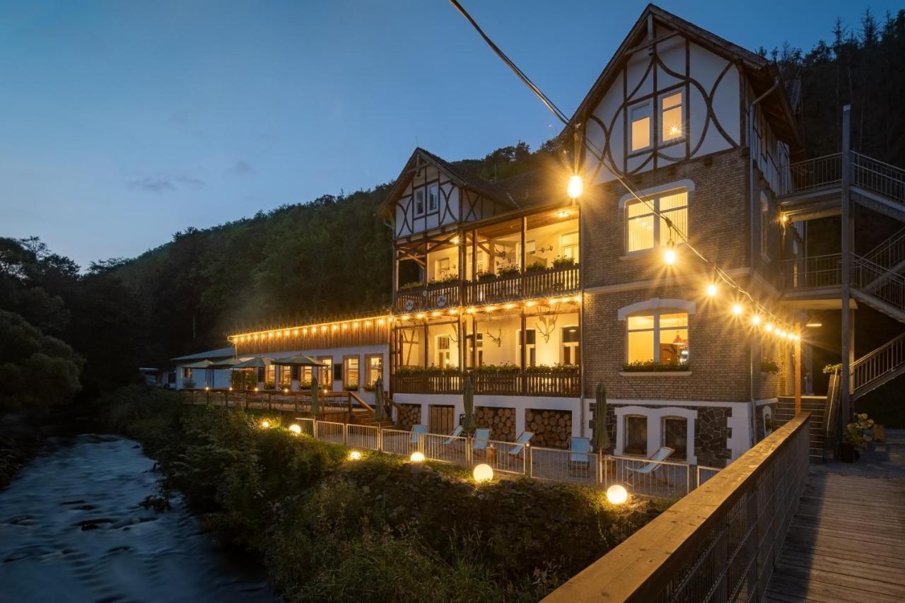 Bodetaler Basecamp Lodge - Bergsport- Und Naturerlebnishotel Рюбеланд Экстерьер фото